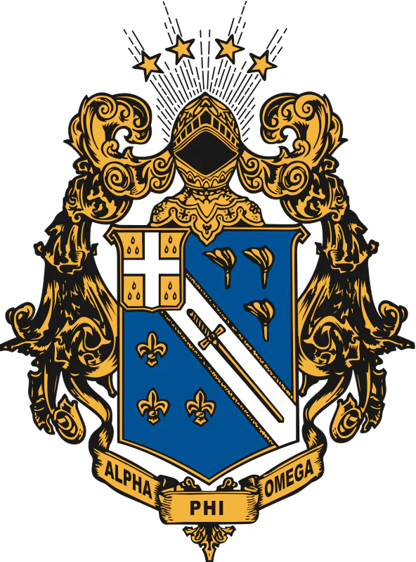 Alpha Phi Omega crest