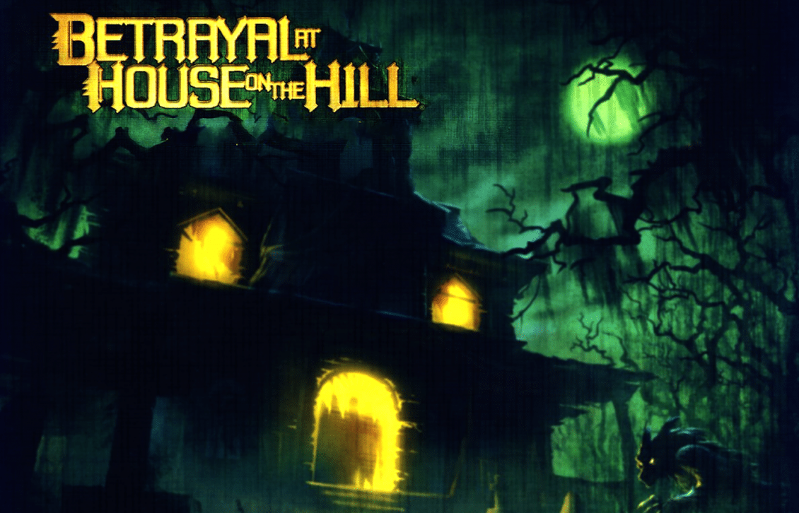 Betrayal at House on the Hill board game cover